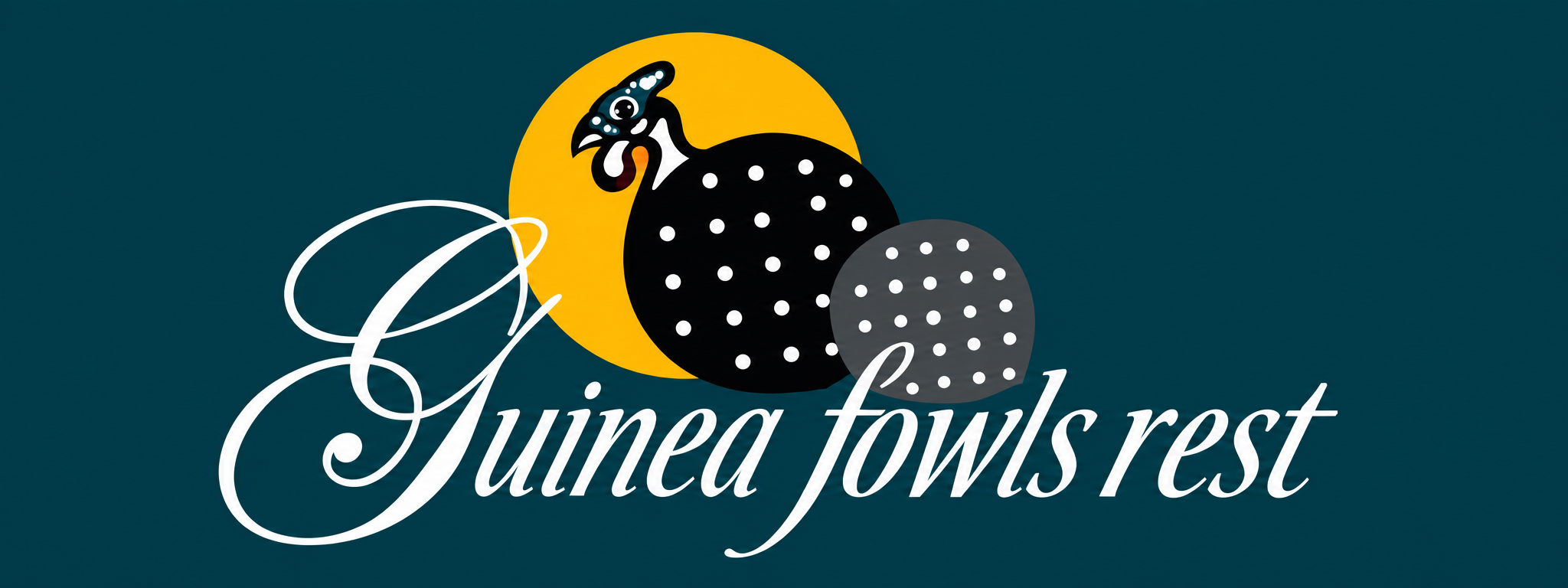 Guinea Fowls Rest